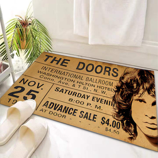 Door Mat Original Concert Ticket 'Jim Morrison' - Posterify