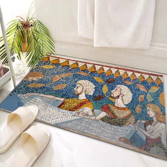 Door Mat Roman Mosaic Bath by Posterify Design. - Posterify