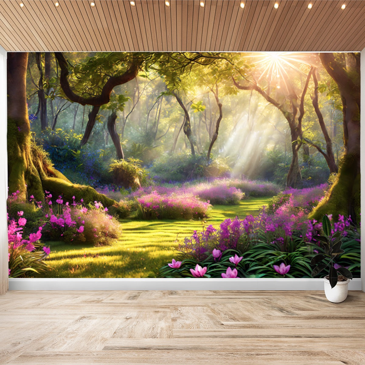 Magic Forest Wall Paper Stickers - Posterify