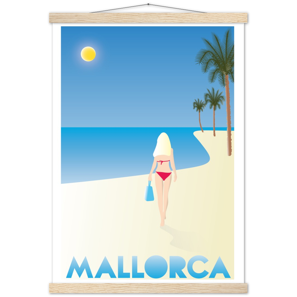 Mallorca Poster & Hanger, by Posterify Design.
