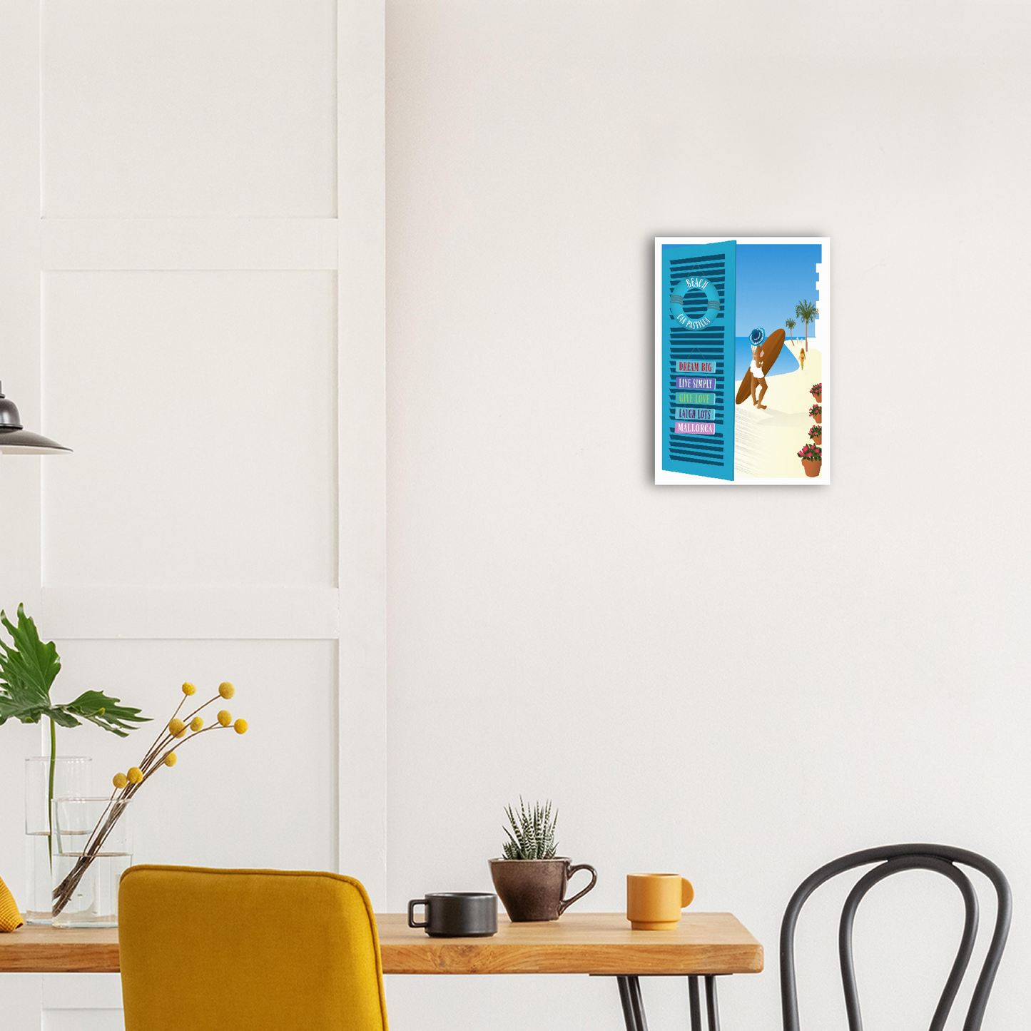 Can Pastilla, Mallorca, Poster on Premium Matte Paper by Posterify Design - Posterify