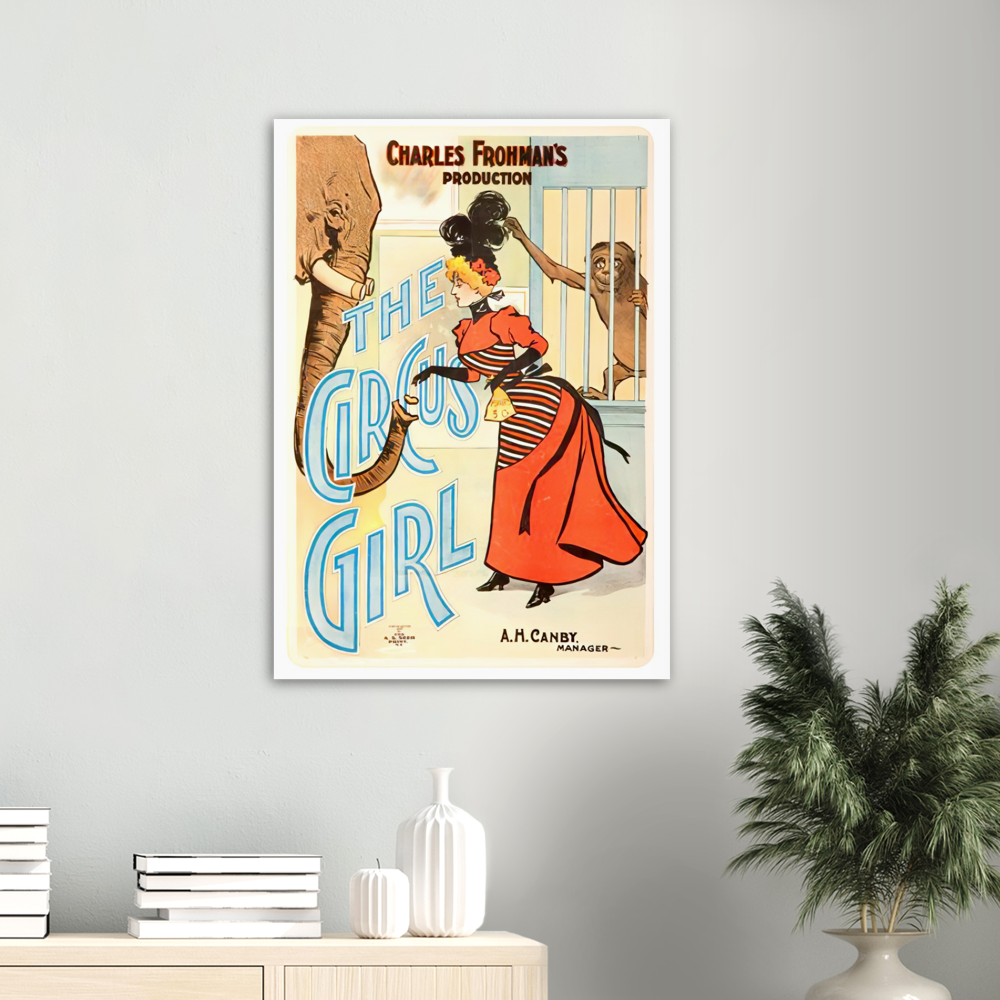 Vintage Poster on Matte Premium Paper - Posterify
