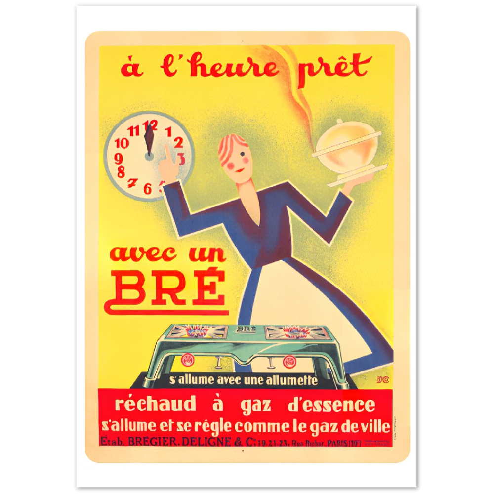 Vintage Poster on Premium Matte Paper