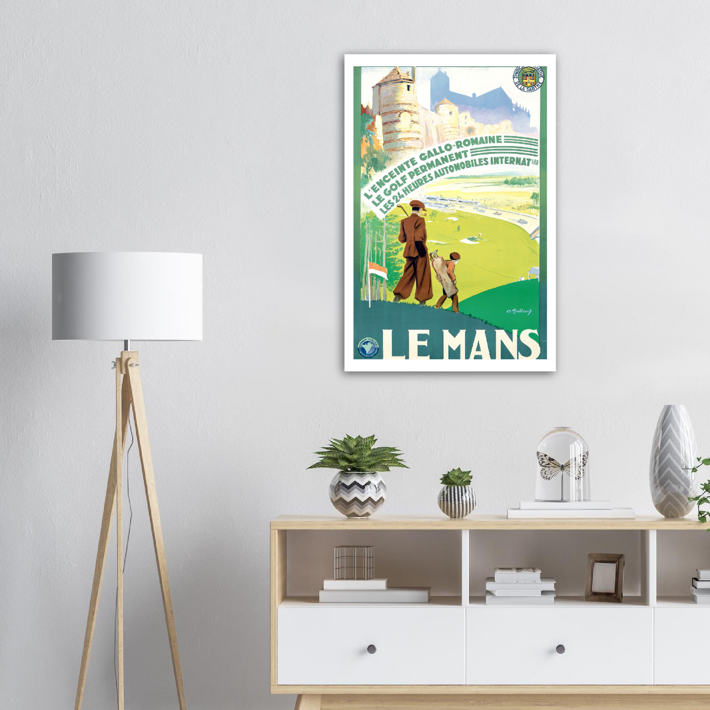 Vintage Poster on Premium Matte Paper - Posterify