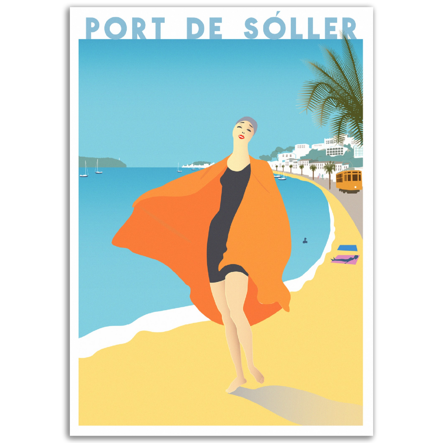 Sóller, Mallorca, vintage Poster by Posterify Design on Classic Matte Paper - Posterify