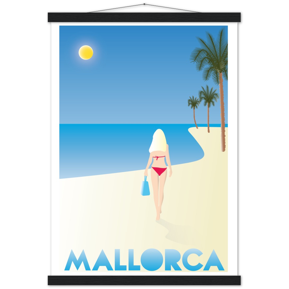 Mallorca Poster & Hanger, by Posterify Design.