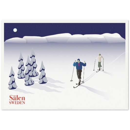 Sälen, Sweden, by Posterify design, Premium Matte Paper Poster