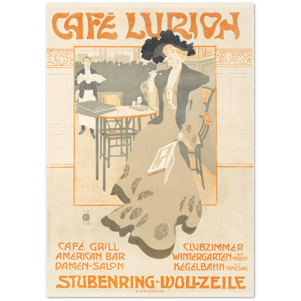 Vintage Poster Print on Premium Matte Paper - Posterify