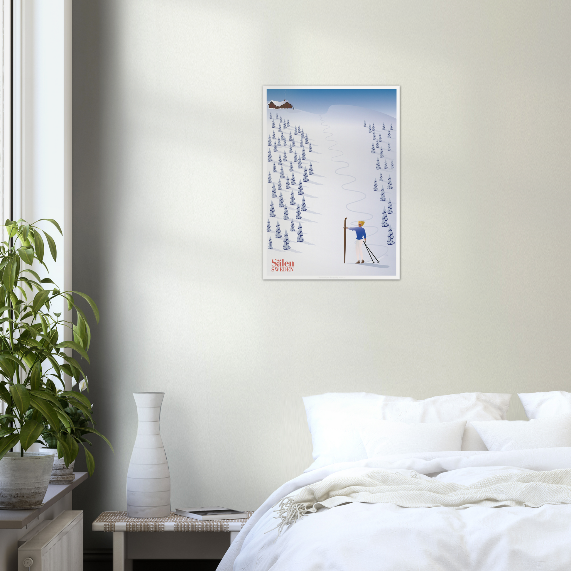 Sälen, Sweden, by Posterify Design, Poster Print on Premium Matte Paper - Posterify